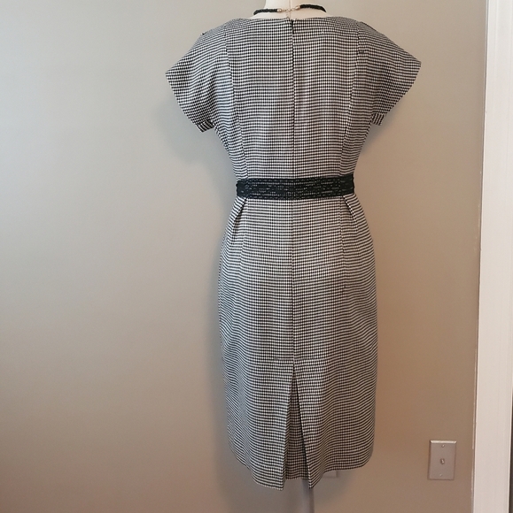 Worthington Houndstooth Pencil Dress - Picture 5 of 6